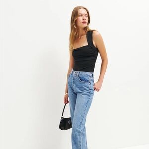 Reformation Greyson Knit Top